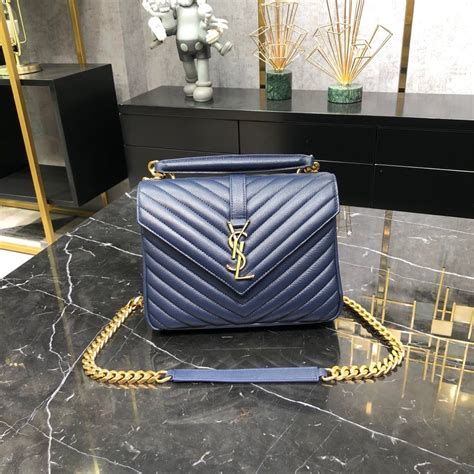 ysl bags navy|YSL Bags official website.